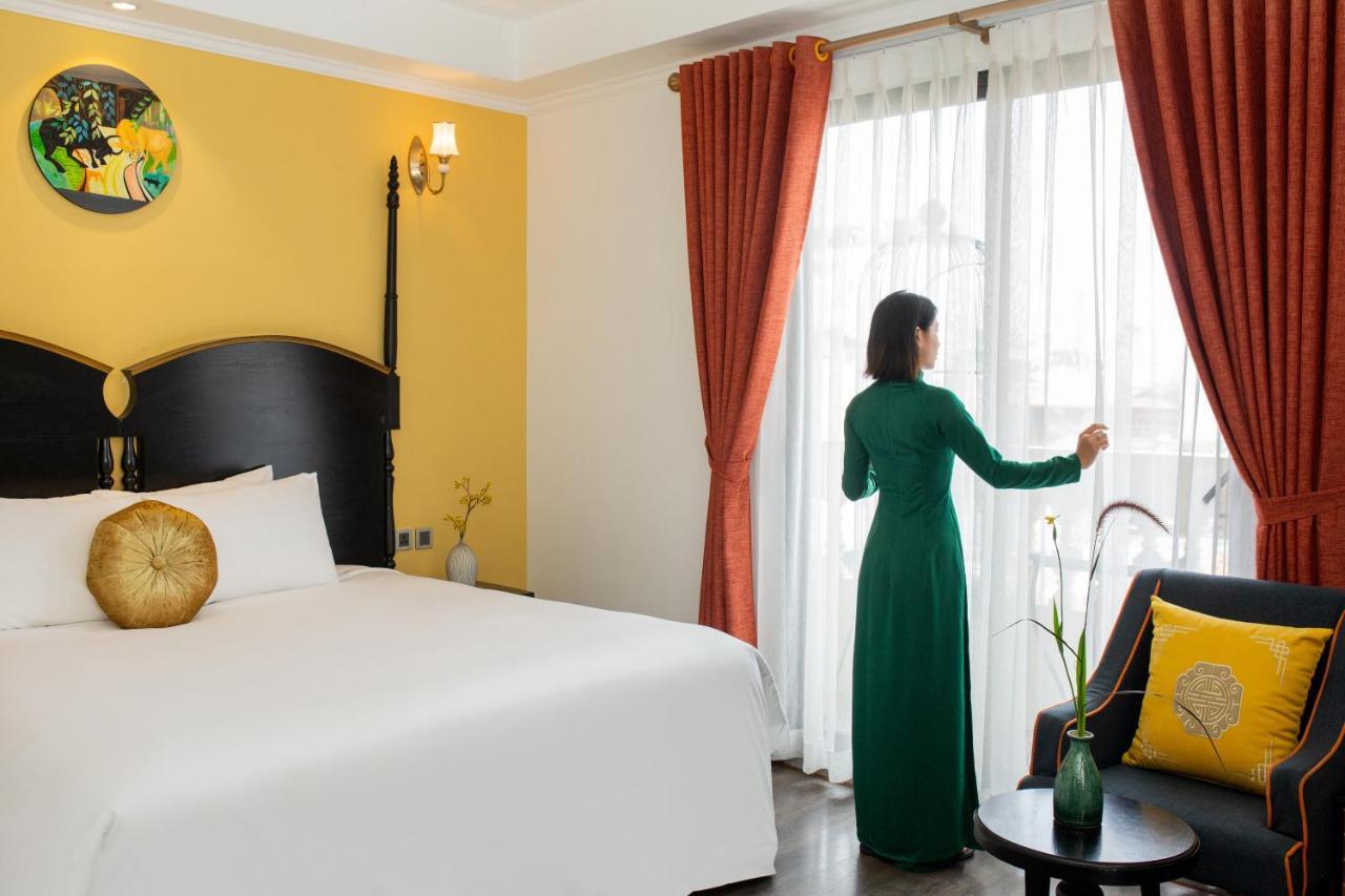 Hanoi Center Silk Boutique Hotel & Travel Buitenkant foto