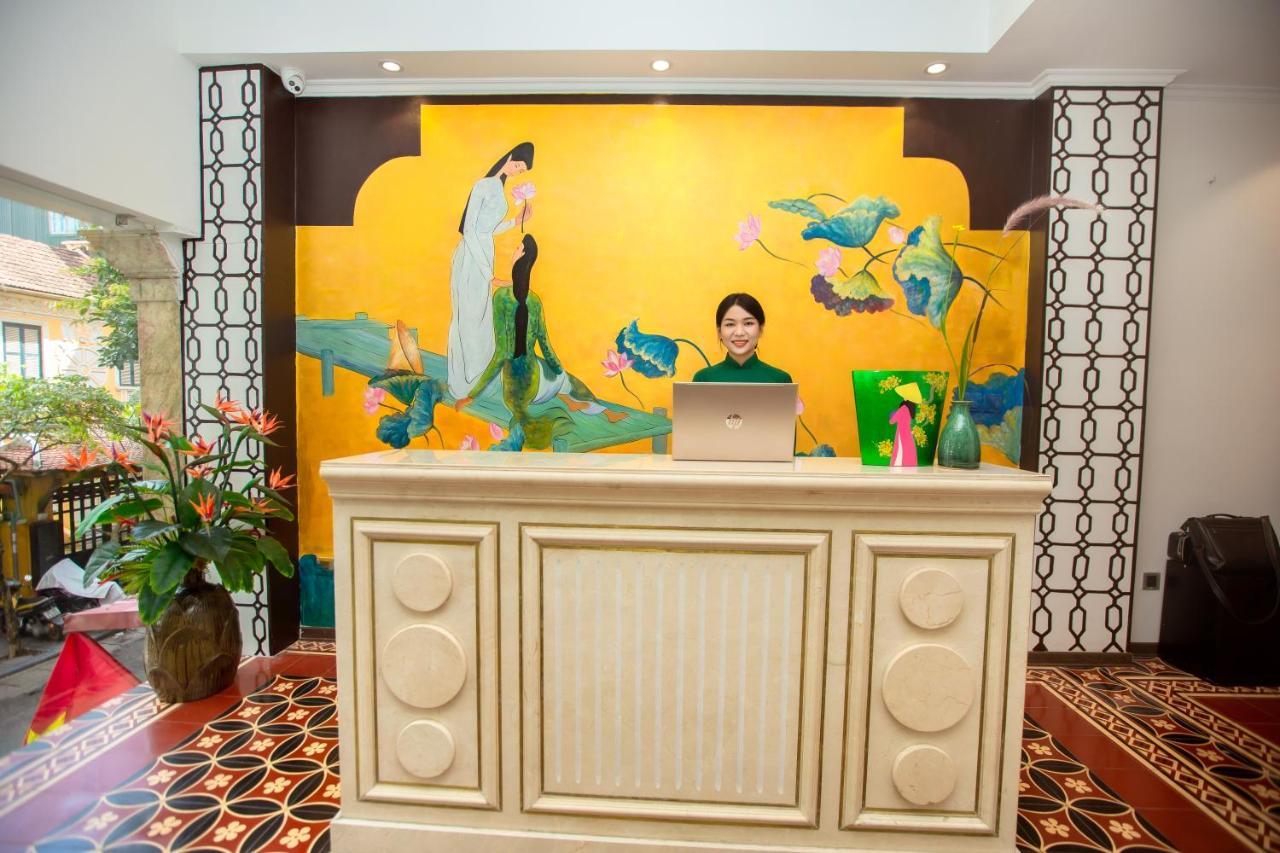 Hanoi Center Silk Boutique Hotel & Travel Buitenkant foto